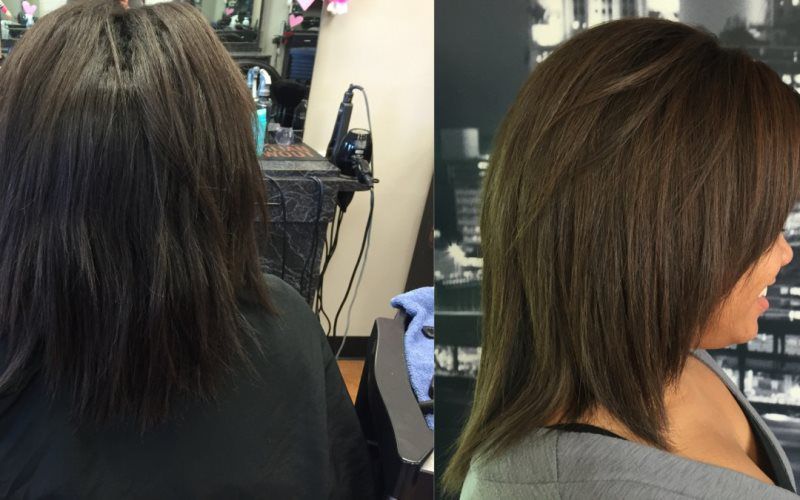 Hair Cut and Texture Improvement