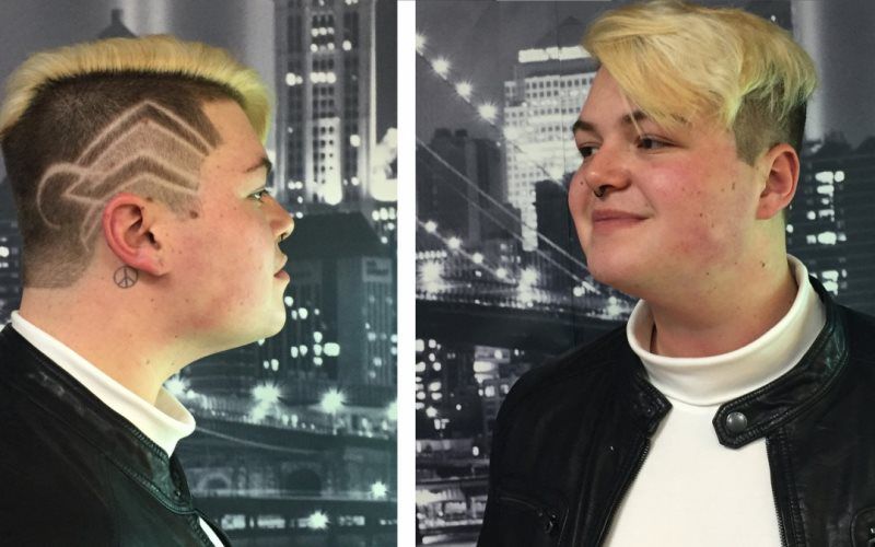 Razor Design Haircut