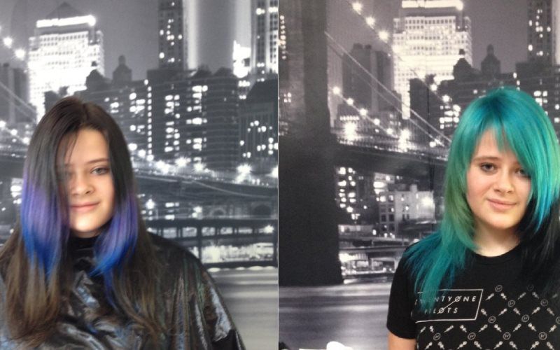 Cut and Color Change