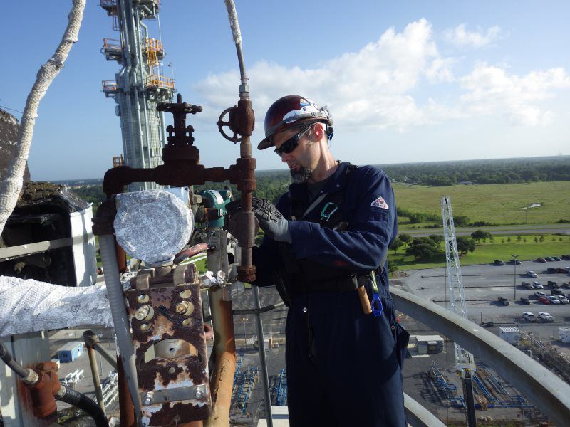 metal pipeline works