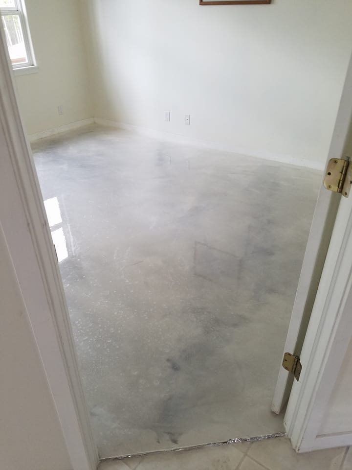 Floor epoxy coating