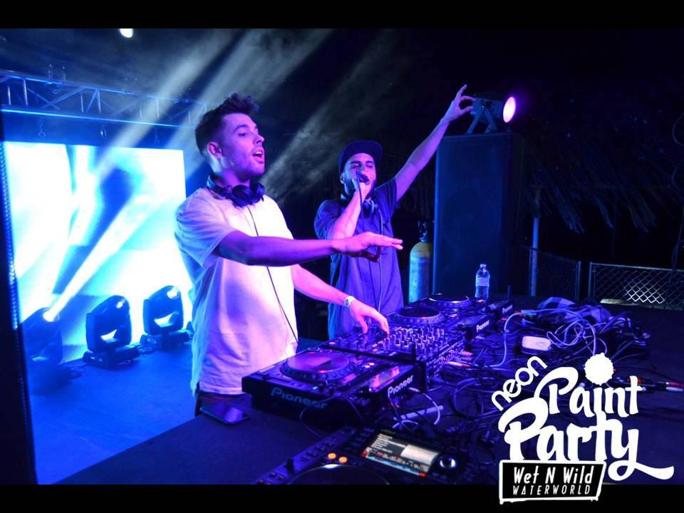 Home Neon Paint Party