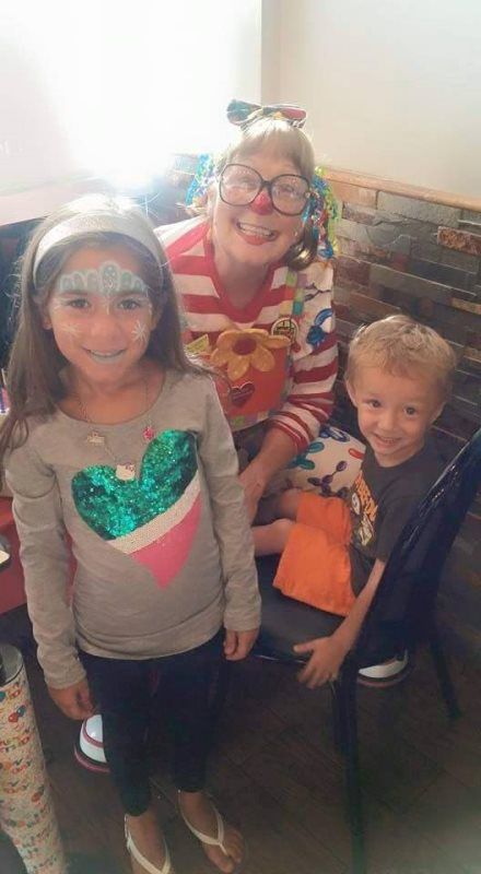 mother and kid costume event