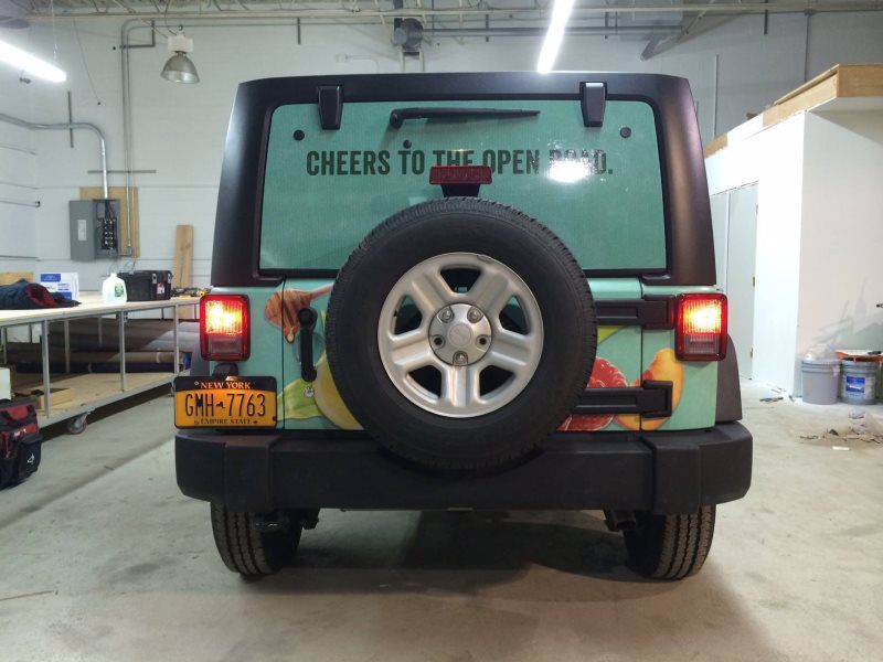 Car Wraps Trucking Lettering
Jeep lettering by Mineola Signs and Awnings, Mineola, New York
Bold jeep lettering by Mineola Signs and Awnings in Mineola, New York. This custom lettering is perfect for jeeps used for business or recreational purposes, 