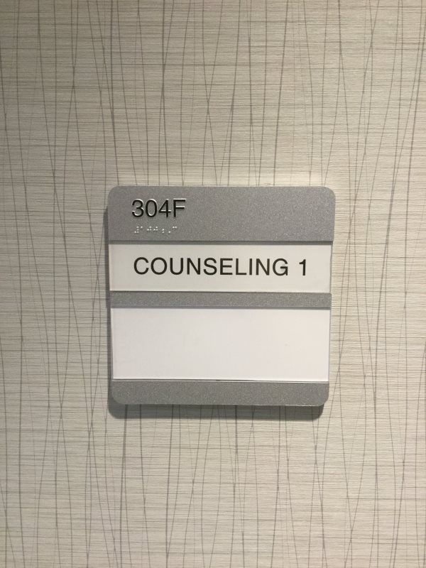 ADA counseling room sign with Braille, residential awnings near me
A modern ADA-compliant counseling room sign featuring high-contrast colors and Braille, designed for easy readability and accessibility. Perfect for installation near residential awni