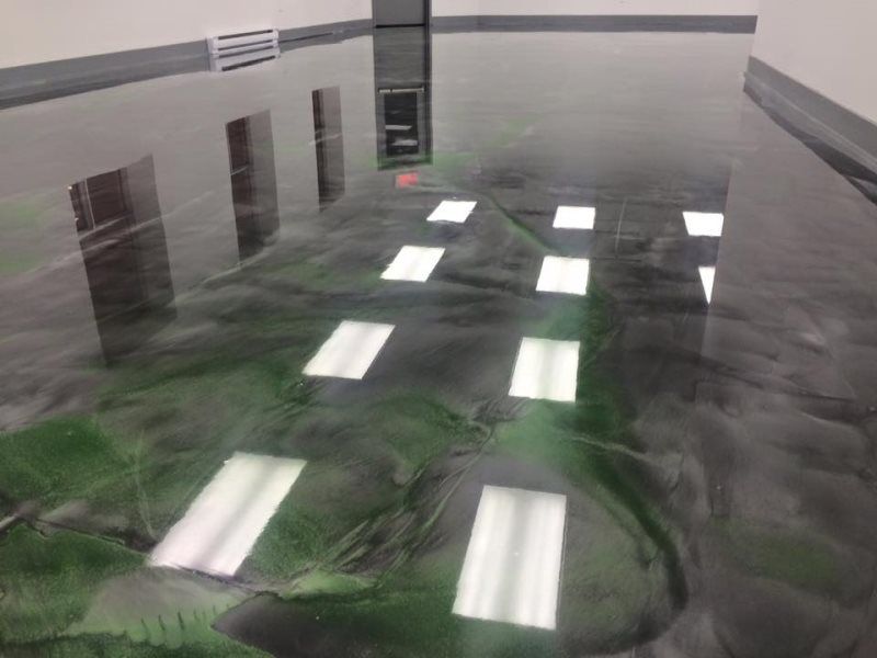Flooring epoxy coat