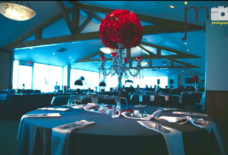 event supplies rental flower base