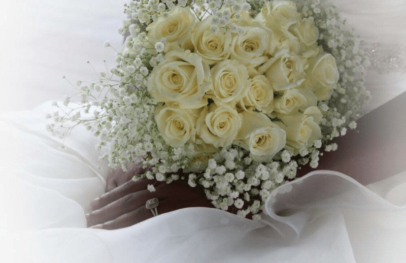 wedding bouquet of flowers