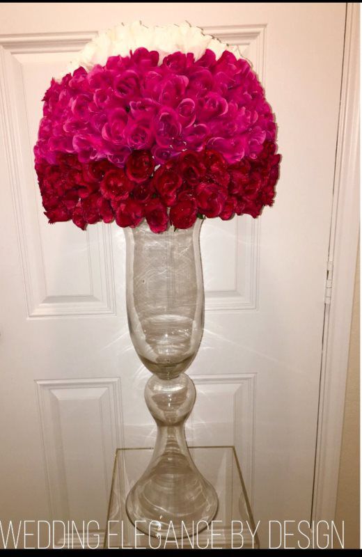 event supplies rental flower base