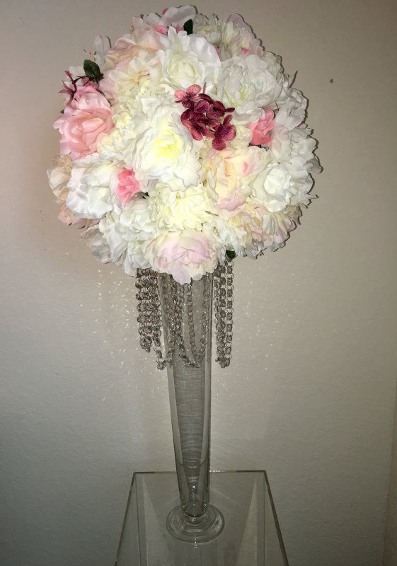 event supplies rental flower base