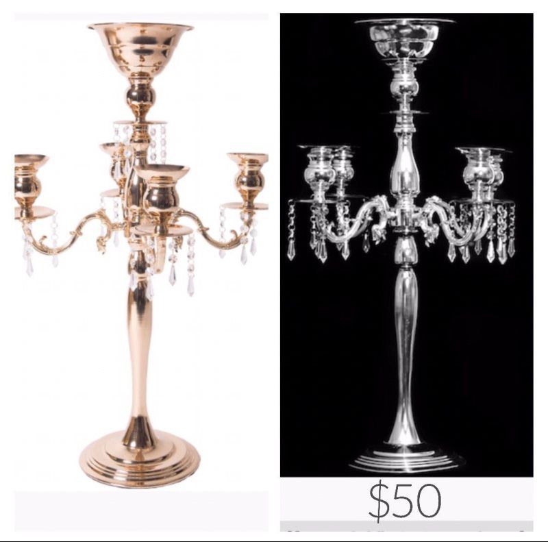 event supplies rental candle base 