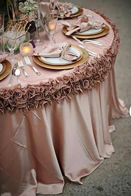 wedding reception decors table