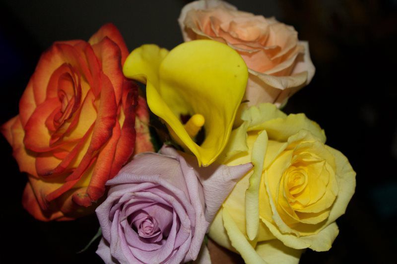 wedding bouquet of flowers