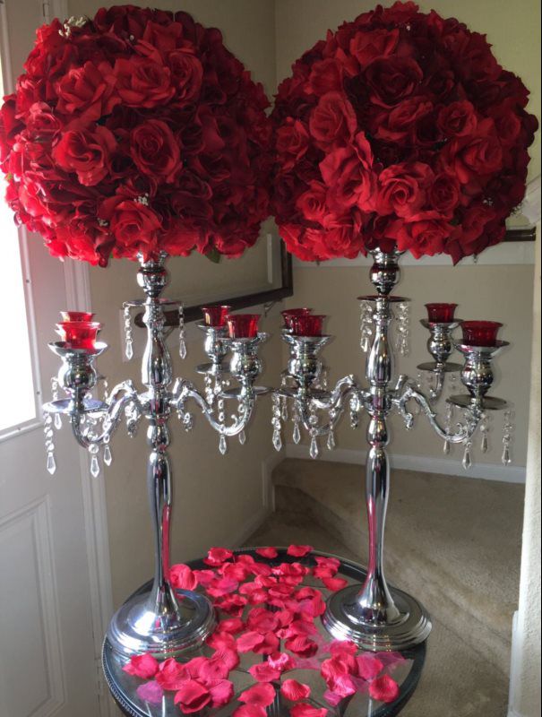 event supplies rental flower base