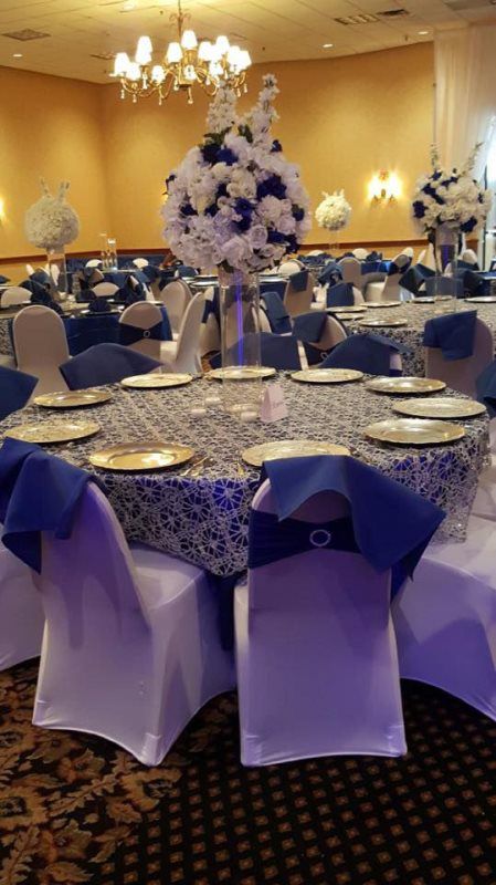 event supplies rental flower base