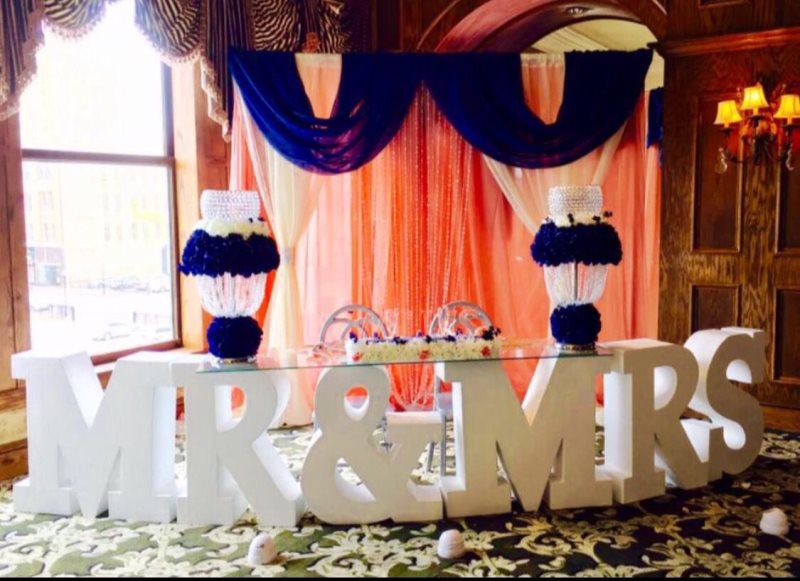 wedding reception decoration