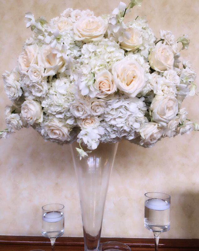 event supplies rental flower base