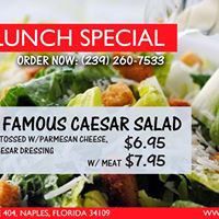 lunch special promo