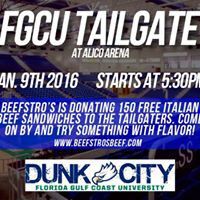 fgcu tailgate