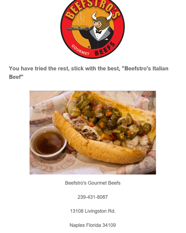 gourmet beef information