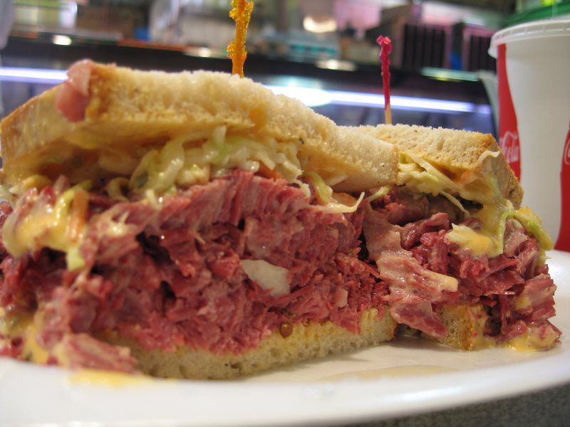 corned beef sandwich